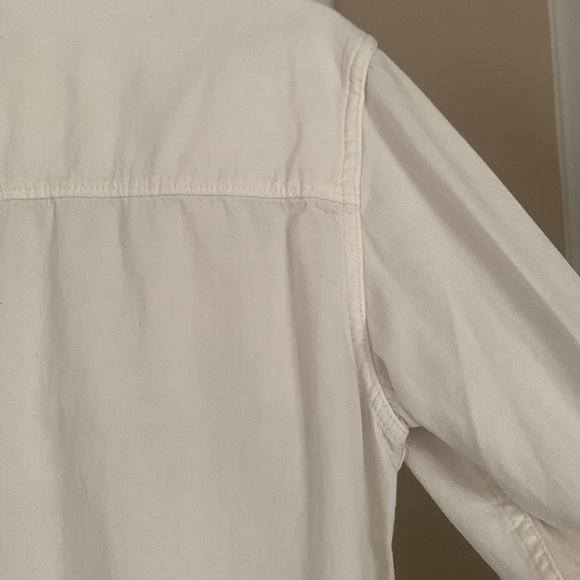 Zara Men’s - White Button Down Collared Shirt - Picture 7 of 8